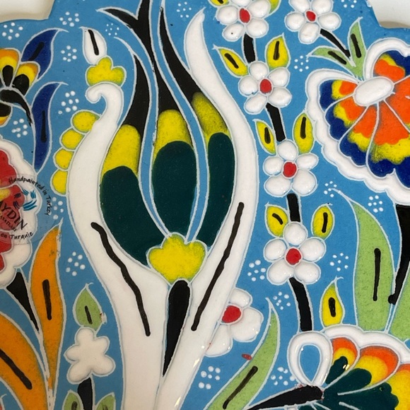 AYDIN LARGE TURKISH CERAMIC COASTER - Picture 2 of 5